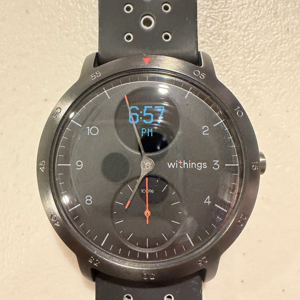 Withings Steel HR Sport Black Smartwatch
